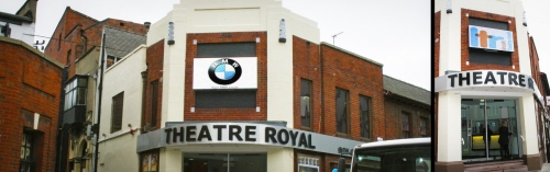 enseigne led et digitale ou video pour commerce, magasin publicité et concession auto, centre commercial etc